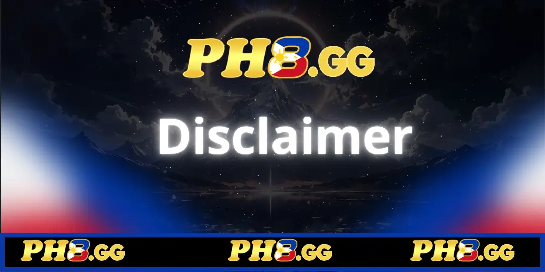 Disclaimer 1 Disclaimer ph8