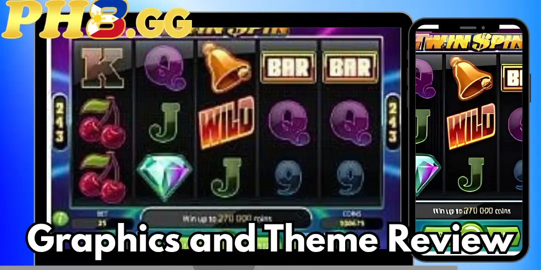 Twin Spin Slot : Game Overview, Full Review & How to Play - PH8 2 Graphics and Theme Review